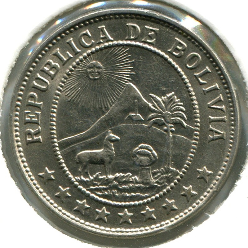 Боливия 10 сентаво 1939 #179.2 BU - 2644
