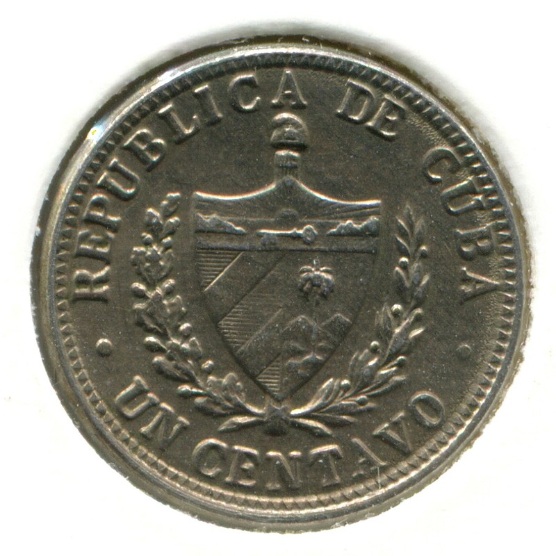 Куба 1 сентаво 1946 #9.2 UNC - 3597