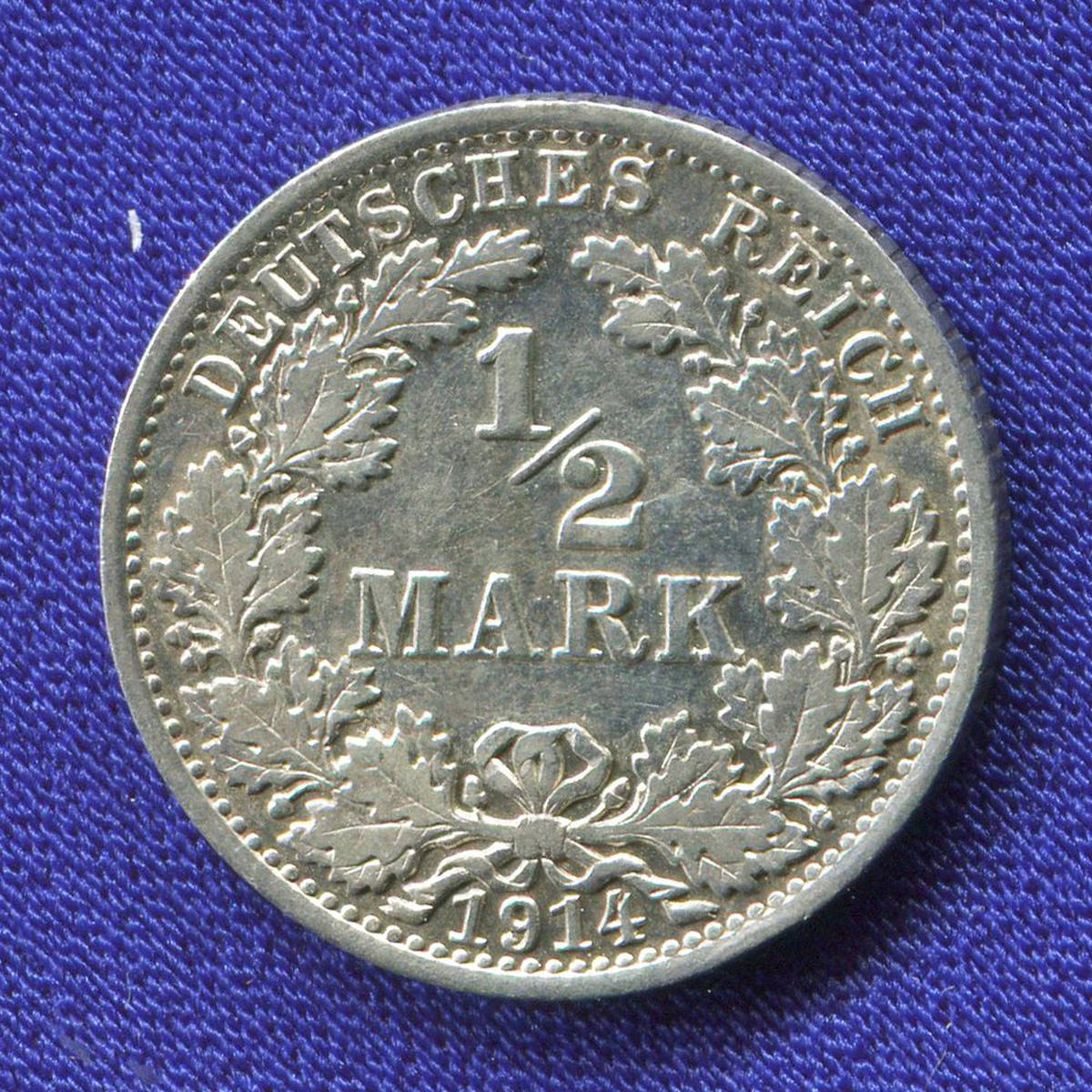 Германия 1/2 марки 1914 XF- 