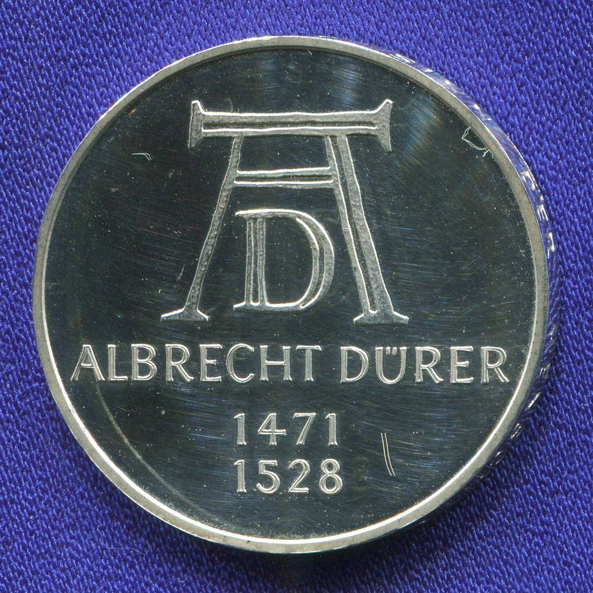 ФРГ 5 марок 1971 500 лет со дня рождения Альбрехта Дюрера 