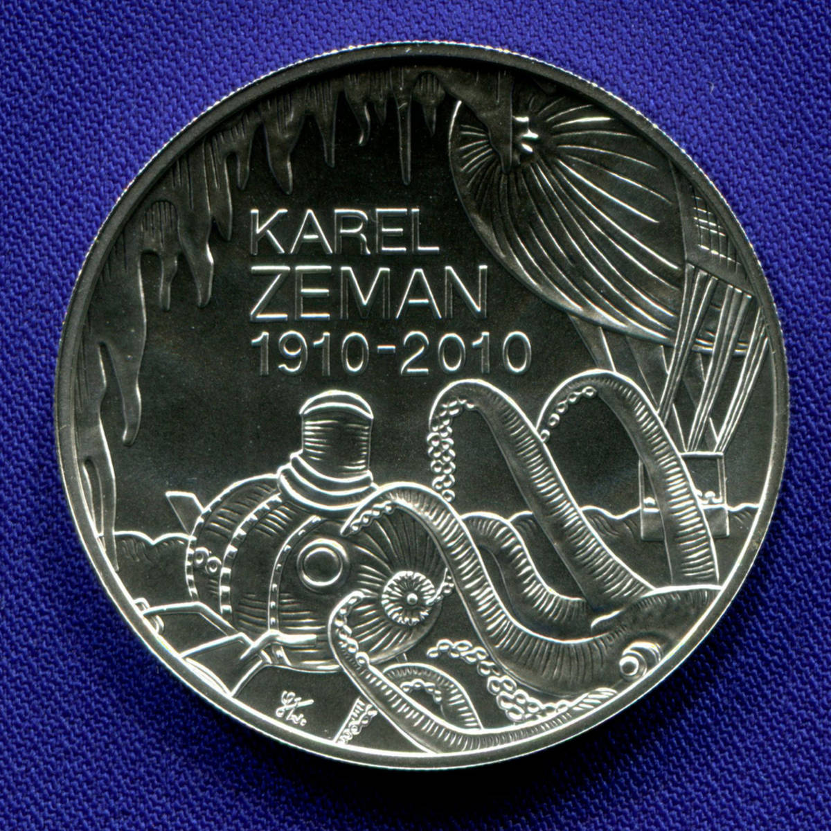 Чехия 200 крон 2010 UNC Карел Земан  - 19120