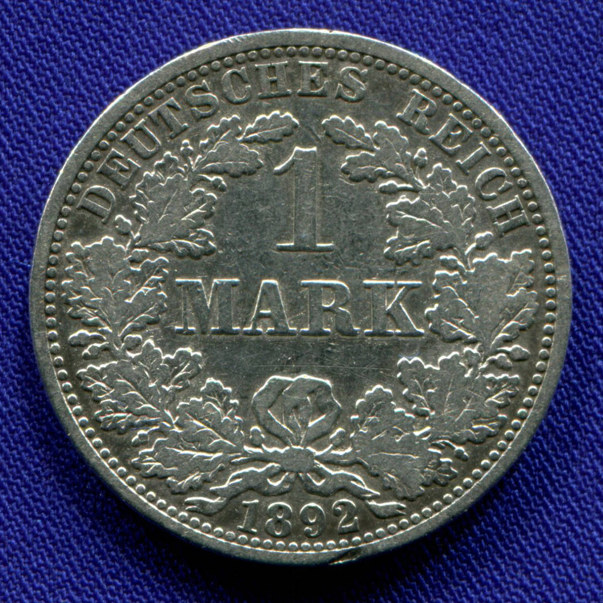 Германия 1 марка 1892 VF