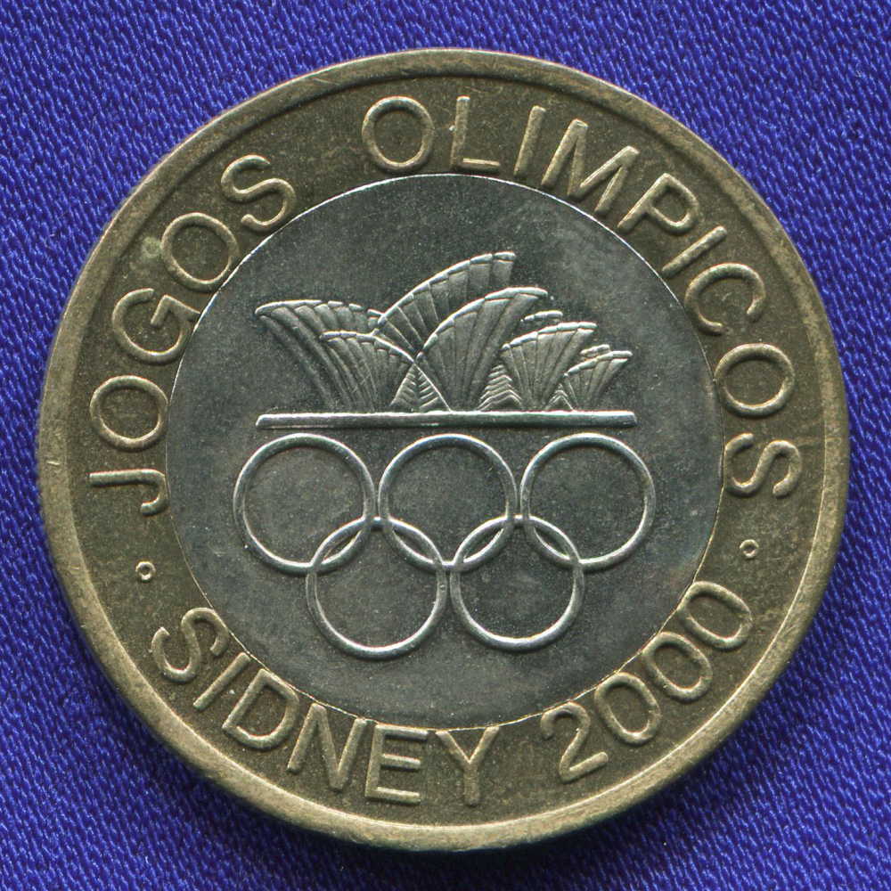Португалия 200 эскудо 2000 UNC XXVII летние Олимпийские Игры, Сидней 2000 