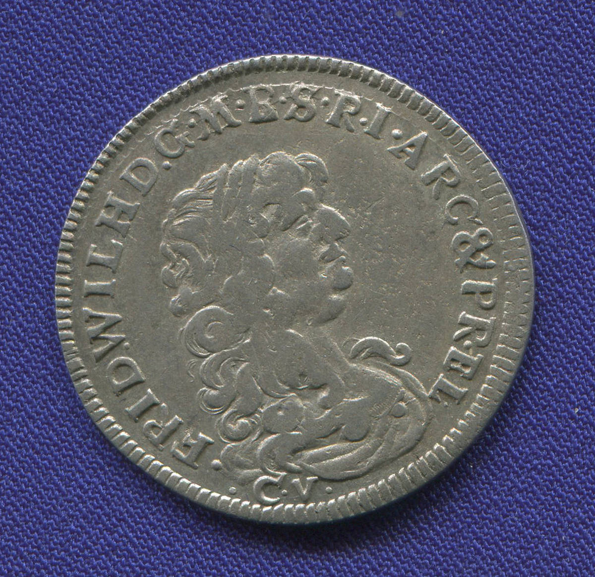 Германия/Бранденбург-Ансбах 6 грошей 1674 XF-AU CF 