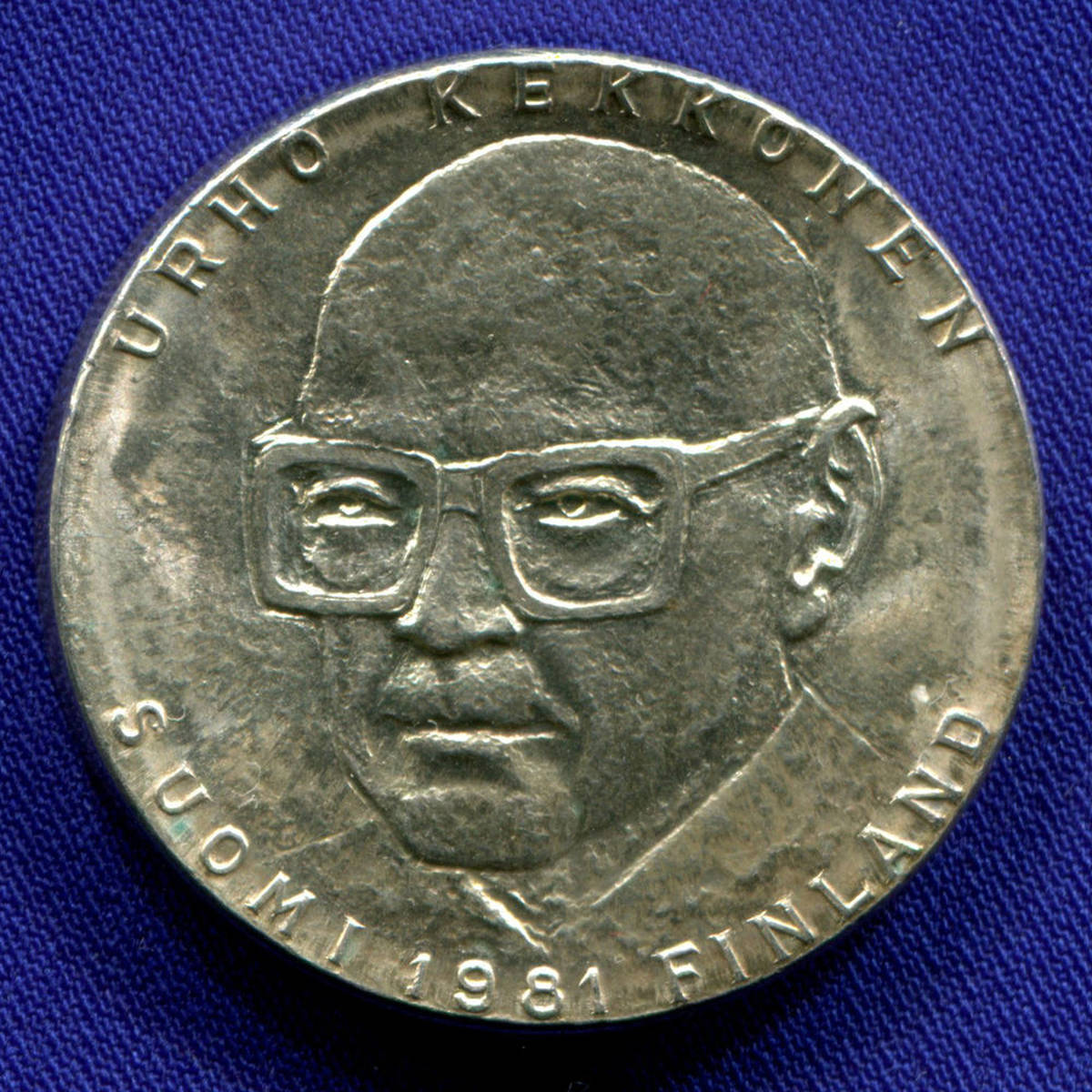 Финляндия 50 марок 1981 UNC 80 лет со дня рождения президента Урхо Кекконен  - 26531