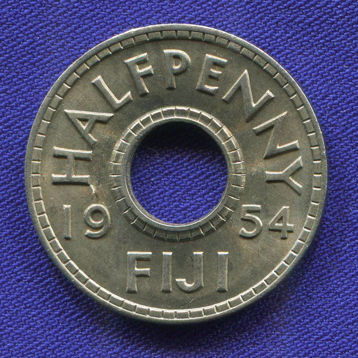 Фиджи 1/2 пенни 1954  - 35309
