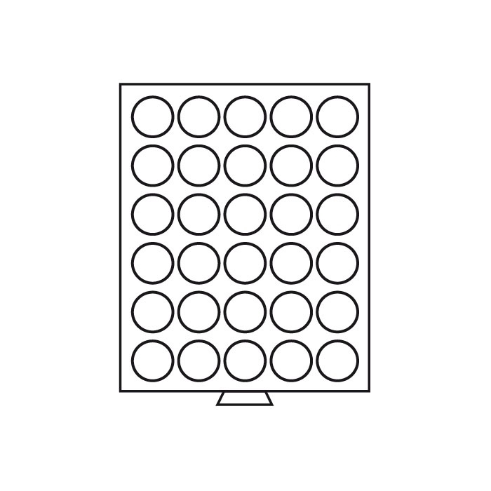 Монетный бокс с 20 круглыми ячейками для CAPS 39 - 4004