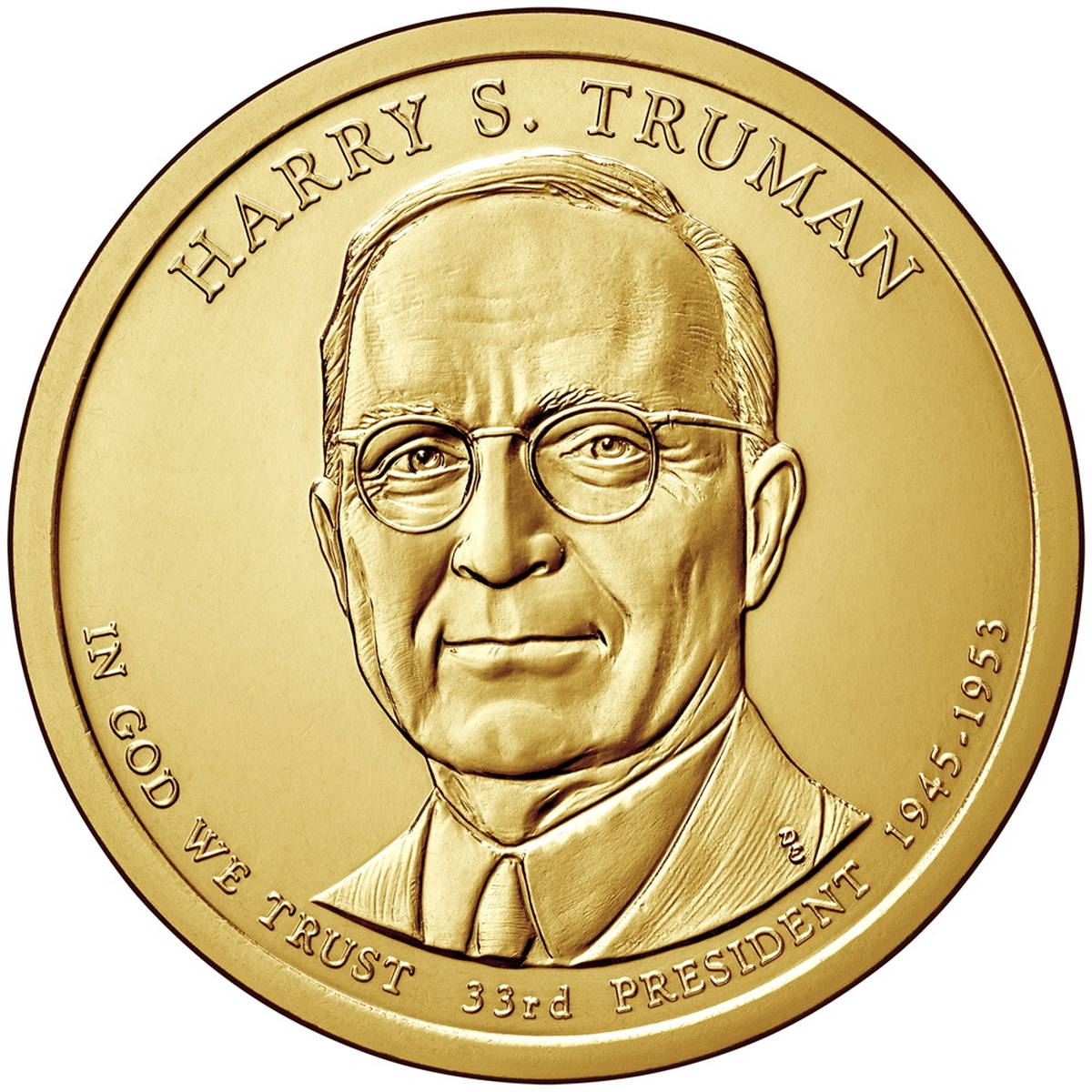 США 1 доллар 2015 года президент №33 Гарри Трумен - 7513