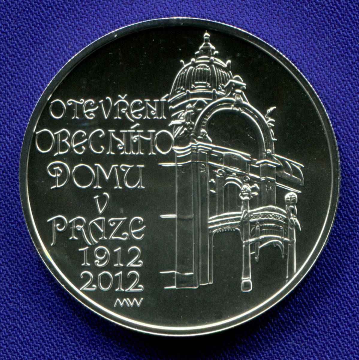 Чехия 200 крон 2012 UNC Открытие муниципального дома в Праге  - 22966