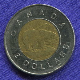 Канада 2 доллара 2009 XF-AU 
