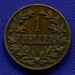 Германская Восточная Африка 1 геллер 1905 VF 