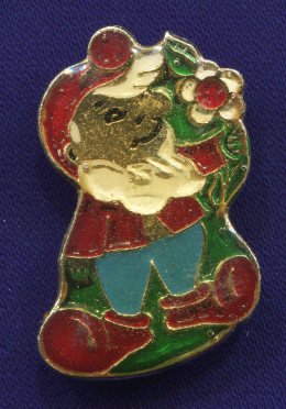 Значок «Гномик» Алюминий Булавка