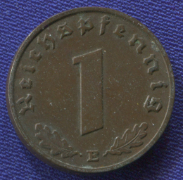 Германия/Саксония 1 пфенниг 1938 E VF
