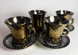 Кофейные пары. Стекло СССР 