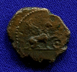 Рим/Домициан-Антоний Пий AE Квадранс 81-160 Н.Э. 