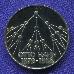 ФРГ 5 марок 1979 Proof 100 лет со дня рождения Отто Гана 