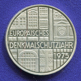 ФРГ 5 марок 1975 Proof Европейский год охраны памятников 