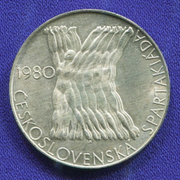 Чехословакия 100 крон 1980 UNC Спартакиада 