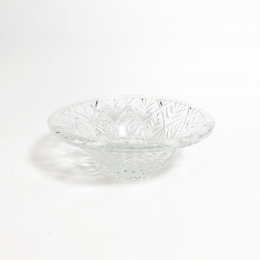 Салатница. Хрусталь. Резной узор. СССР. 1970-1980 гг.
