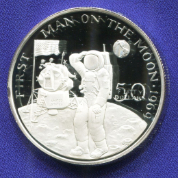 Маршалловы Острова 50 долларов 1989 Proof Космос 