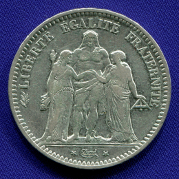 Франция 5 франков 1848 VF 