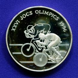Андорра 10 динеров 1994 Proof Олимпиада 1996