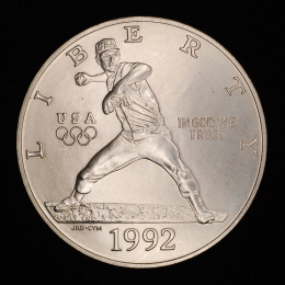 США 1 доллар 1992 UNC XXV летние Олимпийские Игры, Барселона 1992 