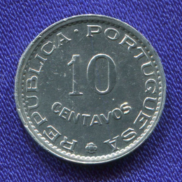 Португальская Гвинея 10 сентаво 1973 UNC 