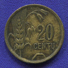 Литва 20 центов 1925 VF-XF 
