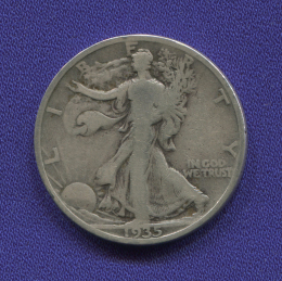 США 1/2 доллара 1935 VF S Liberty