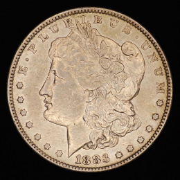 США 1 доллар 1883 VF-XF Доллар Моргана 