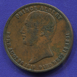 Новая Зеландия 1 пенни ND 1863-1869 VF 