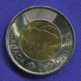 Канада 2 доллара 2015 UNC 
