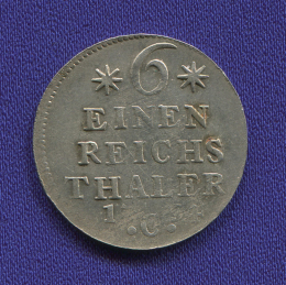 Германия/Пруссия 1/6 талера 1764 XF 