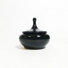 Сахарница с крышкой. Фарфор. СССР. 1970-1980 гг.