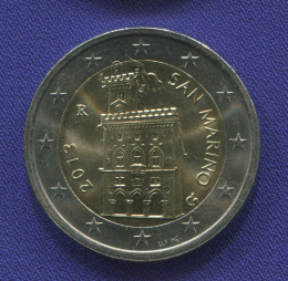 Сан-Марино 2 евро 2013 UNC 