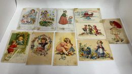 Открытка: Набор открыток Германия дети юмор / 1900-1950 года выпуска