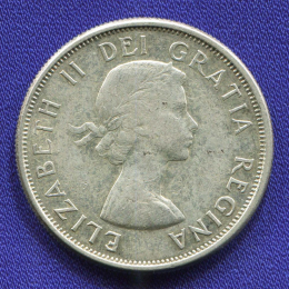 Канада 50 центов 1961 XF 