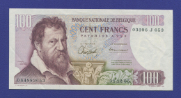 Бельгия 100 франков 1965 XF