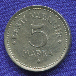 Эстония 5 марок 1922 VF-XF 