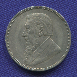 ЮАР 2 шиллинга 1896 XF 