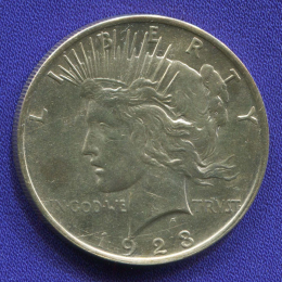 США 1 доллар 1923 UNC Мирный доллар 