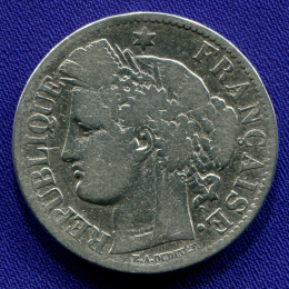 Франция 2 франка 1871 F 