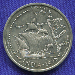Португалия 200 эскудо 1998 UNC Путешествие Васко да Гамы в Индию 1498 года - Индия 