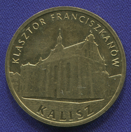 Польша 2 злотых 2011 UNC Калиш. 