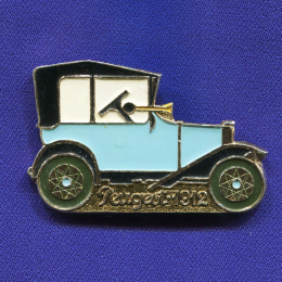 Значок «Peugeot 1912» Алюминий Булавка