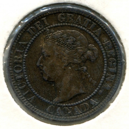 Канада 1 цент 1896 #7 XF