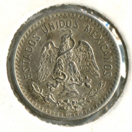Мексика 10 сентаво 1907 #428 BU