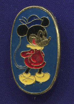 Значок «Минни Маус» Алюминий Булавка