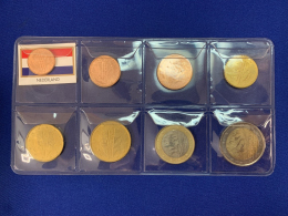 Набор монет Нидерландов EURO 8 монет 2015 год UNC